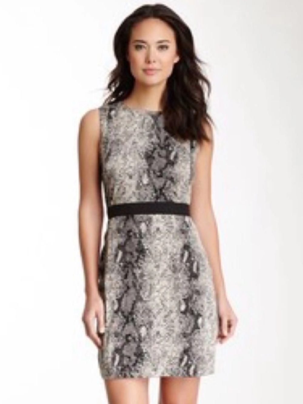 W118 by WALTER G. BAKER ANIMAL PRINT DRESS - size small